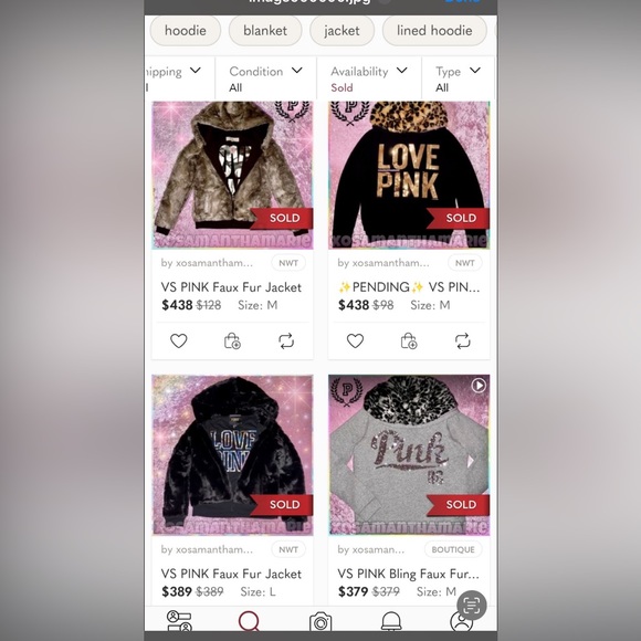 EXCLUSIVE: VS PINK Faux Fur Bomber Jacket 🐆 From Fashion Show RUNWAY! - Picture 16 of 16